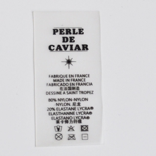 TPU printing label for swimwear QD-PL-0012