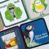 Round embroidery patch for school uniform QD-EP-0009